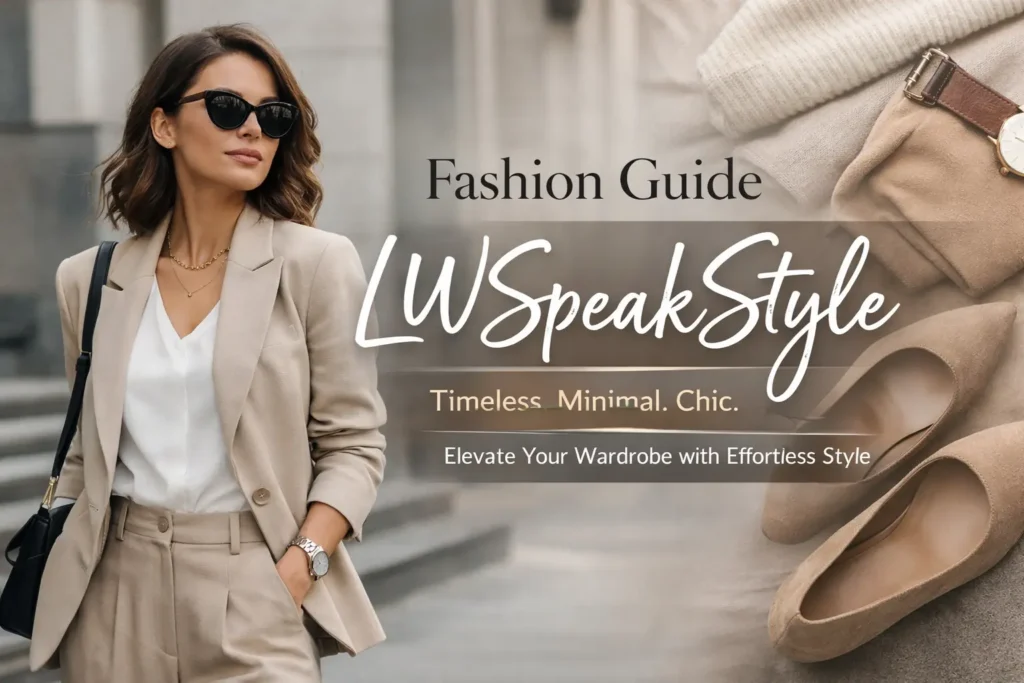 fashion guide lwspeakstyle