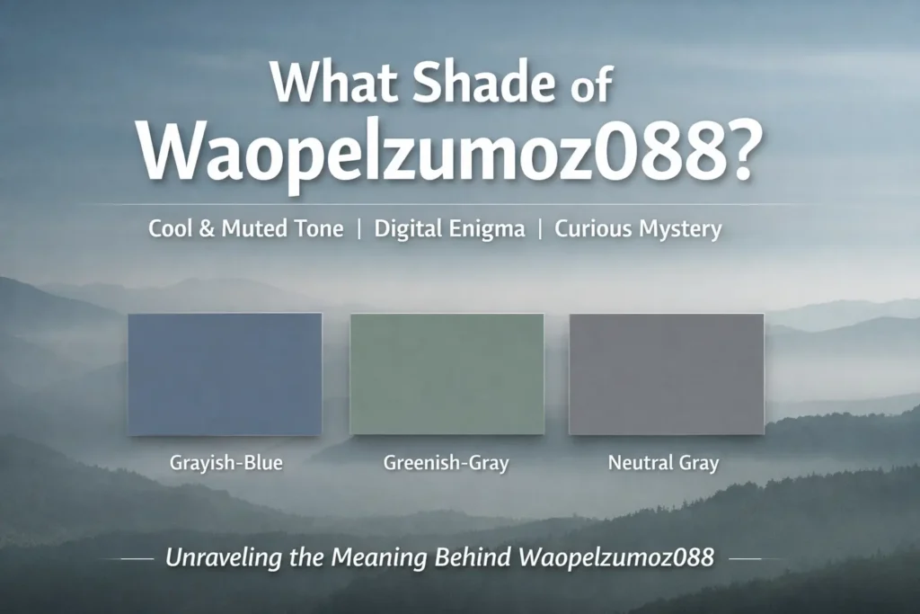 what shade of waopelzumoz088