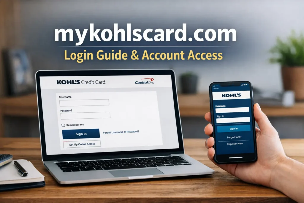 mykohlscard.com login