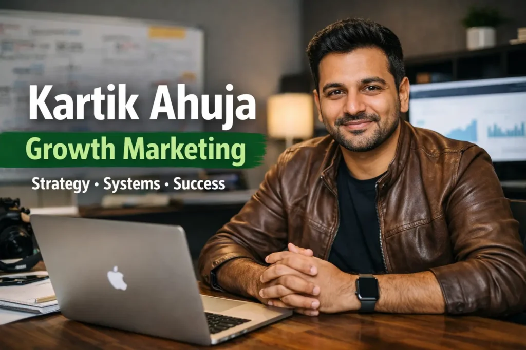 kartik ahuja growth marketing
