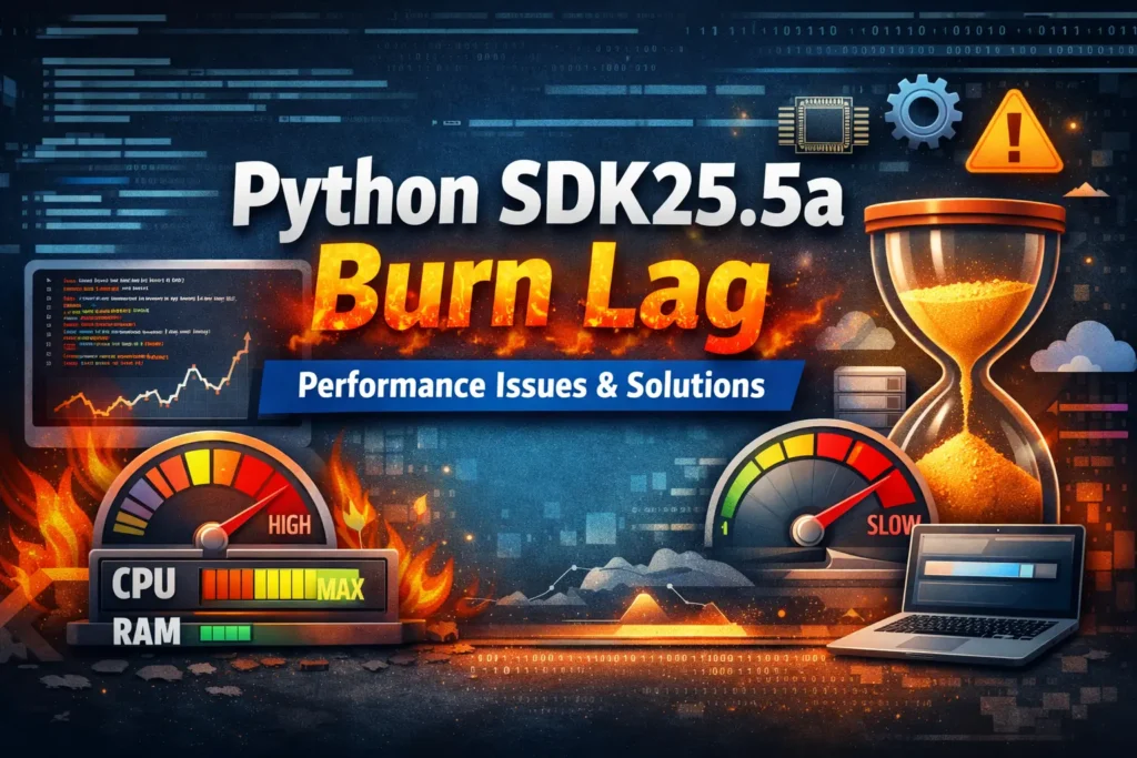 Understanding Python SDK25.5a Burn Lag: Causes, Solutions, and Best Practices python sdk25.5a burn lag