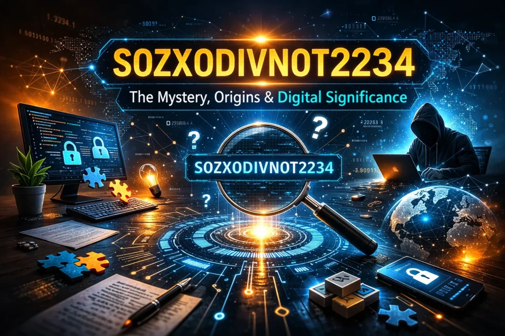 Exploring the Mystery of sozxodivnot2234: What You Need to Know sozxodivnot2234