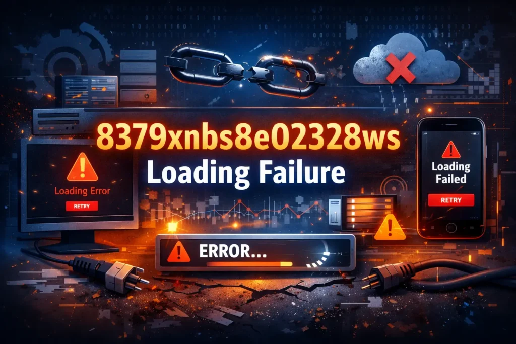 8379xnbs8e02328ws loading failure