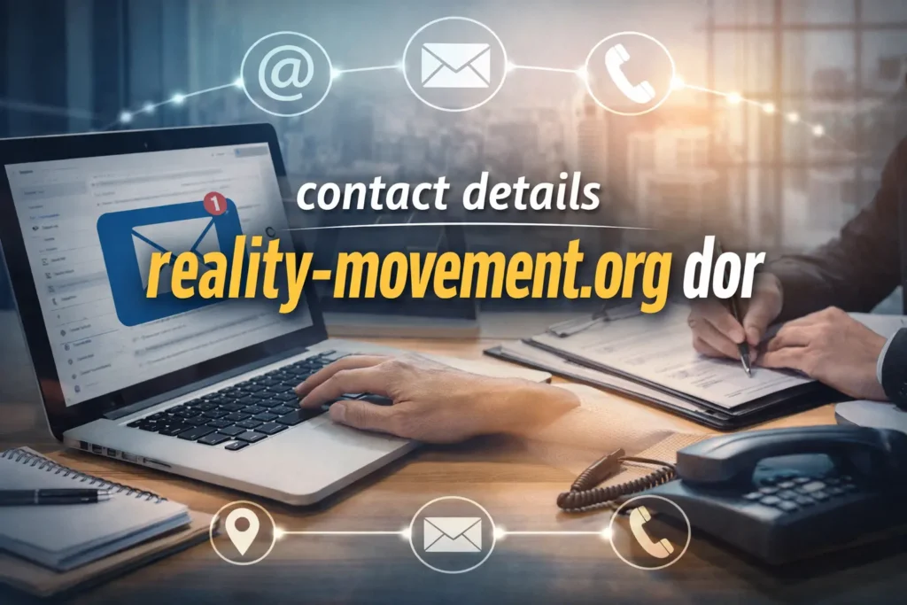 contact details reality-movement.org dor