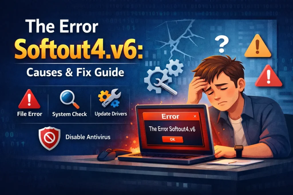 the error softout4.v6