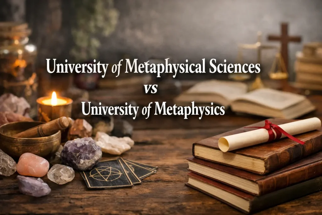 university of metaphysical sciences vs university of metaphysics